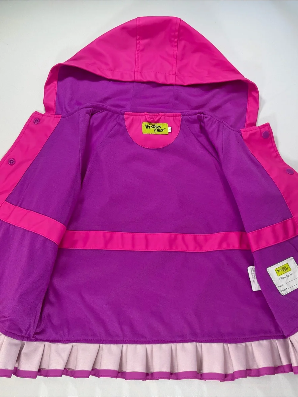 Western Chief Flower Cutie Rain Coat Size 4T Girls'